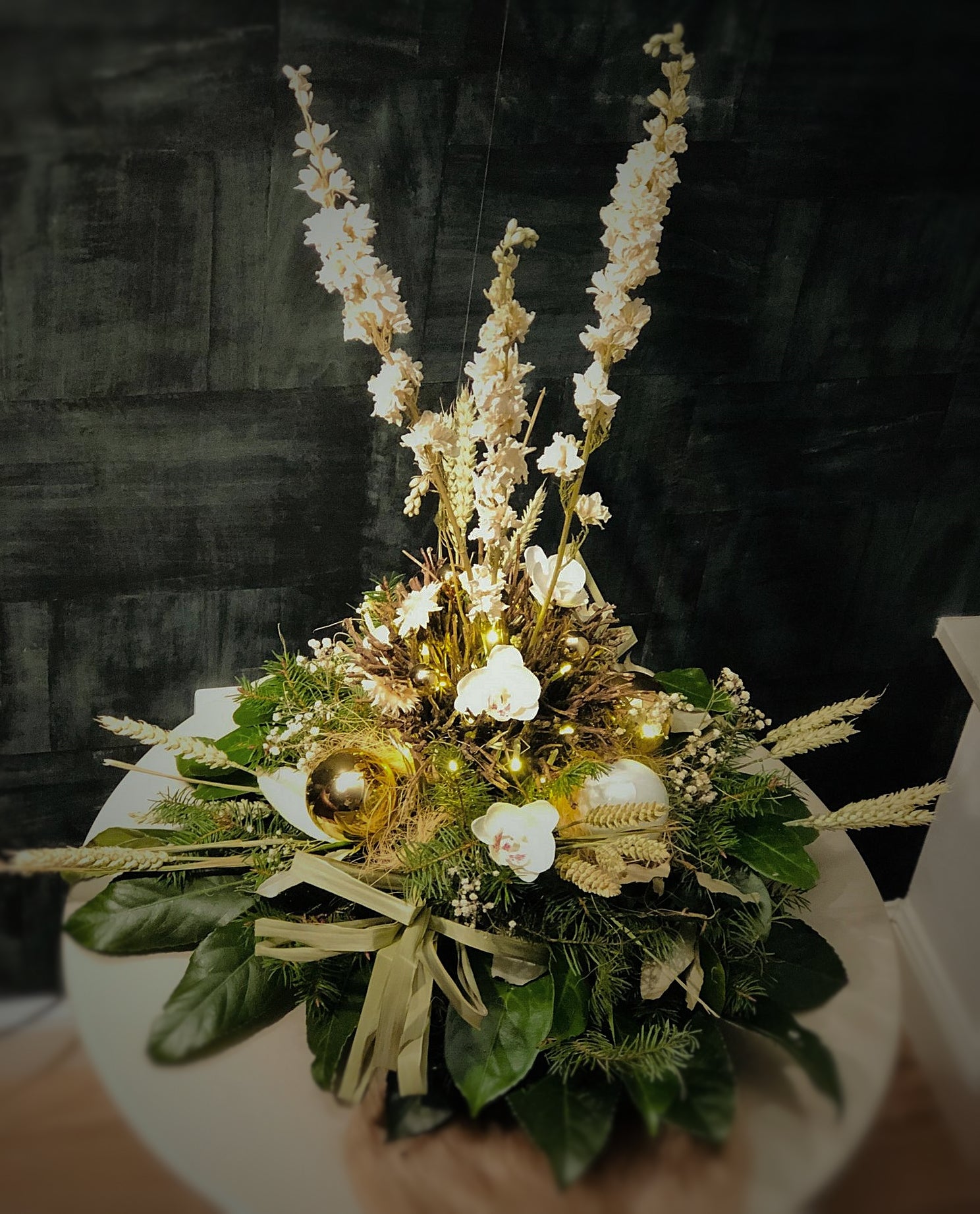KERSTWORKSHOP THUIS| magical flower|bloemschikken thuis|droogbloem pakket workshop thuis pakket bloemschikken| kerststuk maken |kerstcadeau|bloemschikken workshop thuis