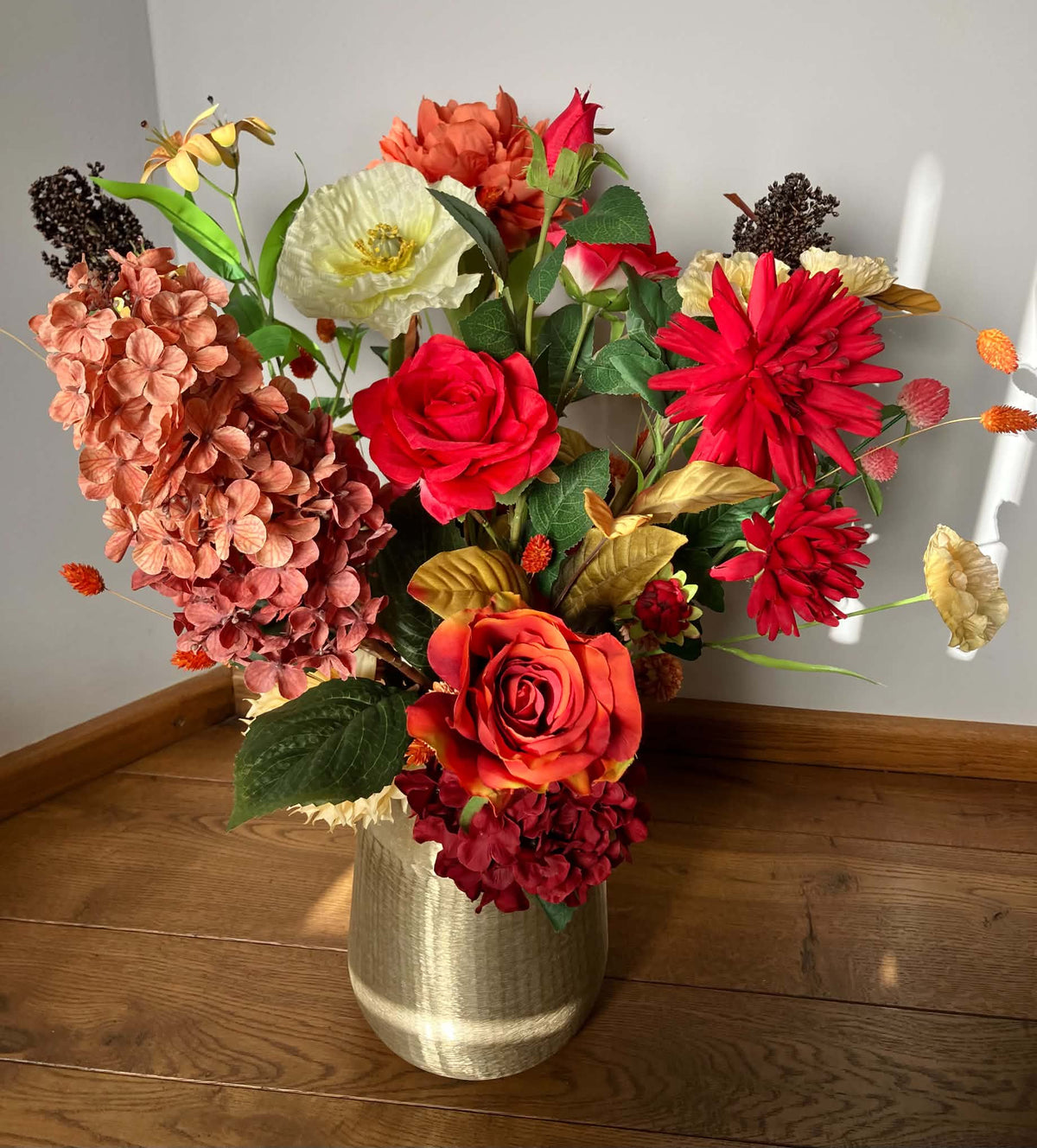Zijden Bloemen Boeket | Herfstvibes
