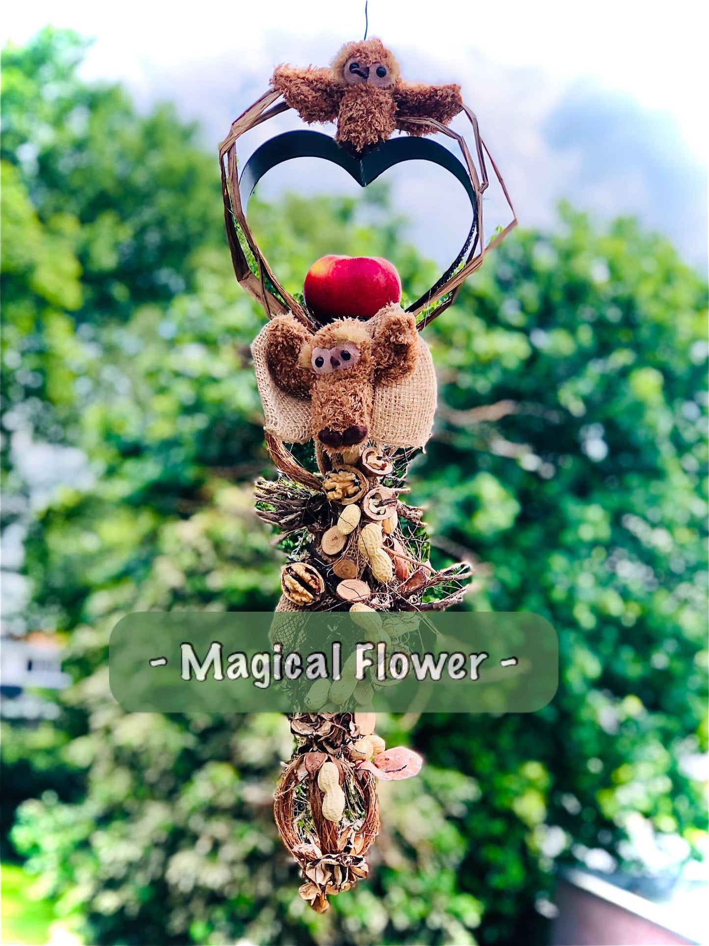 bloemschik pakket | droogbloem pakket | vogelmobiel maken| vogel mobiel |magical flower| bloemschikken januari