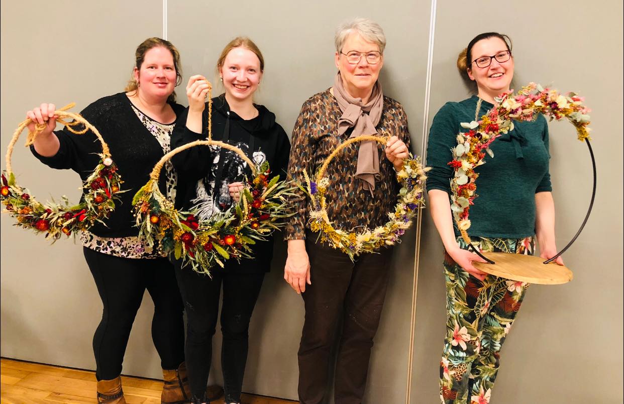 Workshop Droogbloemen Krans| OPROEP