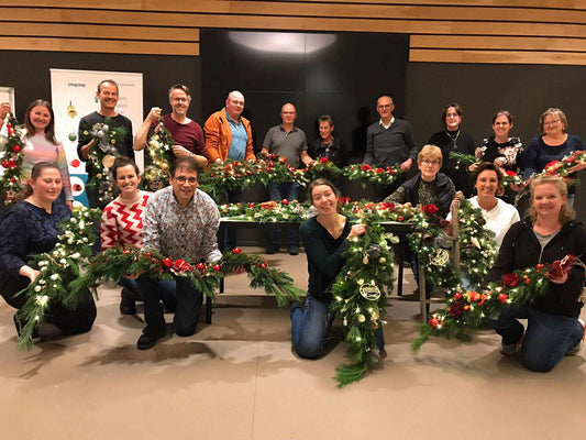 Kerstworkshops Brabant | Bloemschikpakketten voor Kerst 2025