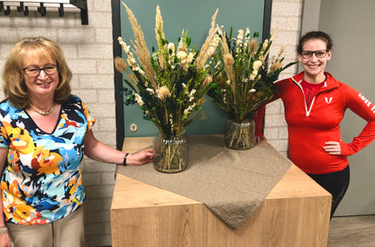 Diy droogboeket| veldboeket leren maken workshop| boeket diy| bloemschiknpakket| magical flower