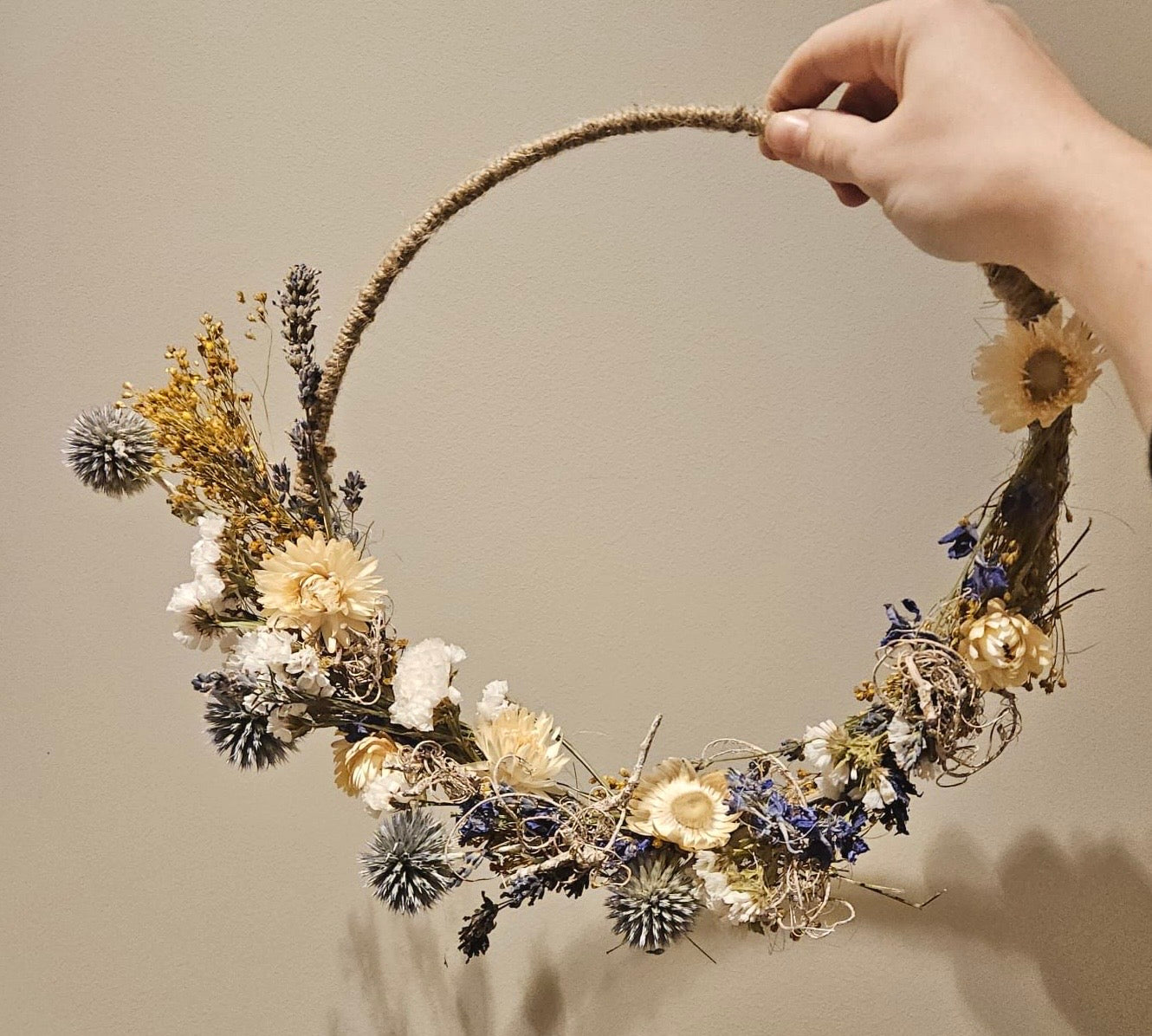 Droogbloemen krans pakket | DIY