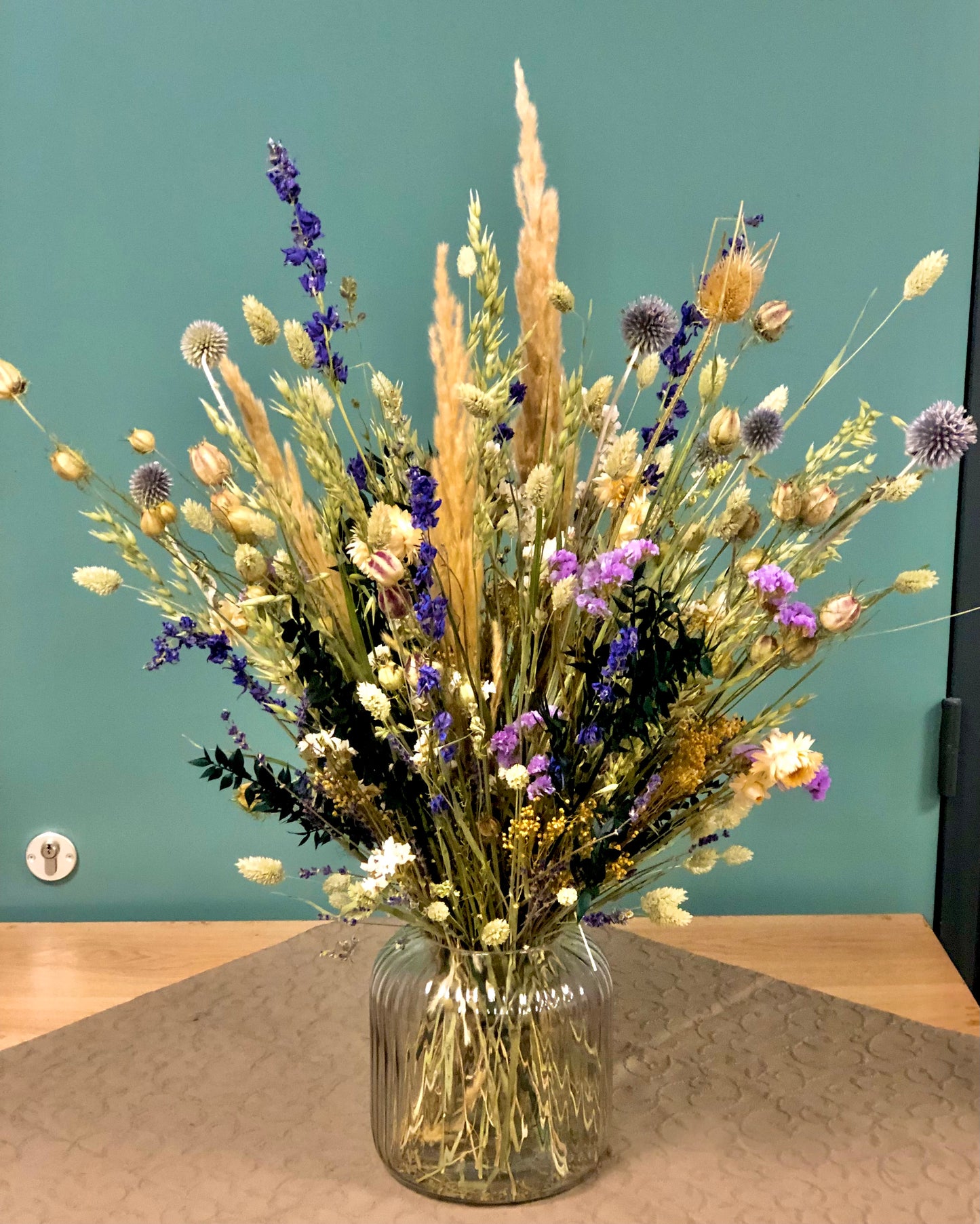 Diy droogboeket| veldboeket leren maken workshop| boeket diy| bloemschiknpakket| magical flower