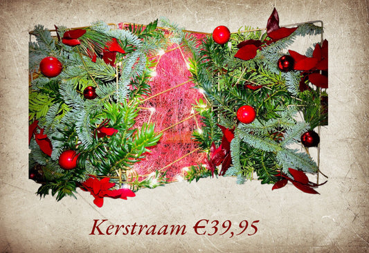 Kerstworkshop Kerstraam (Ook als DIY pakket verkrijgbaar)