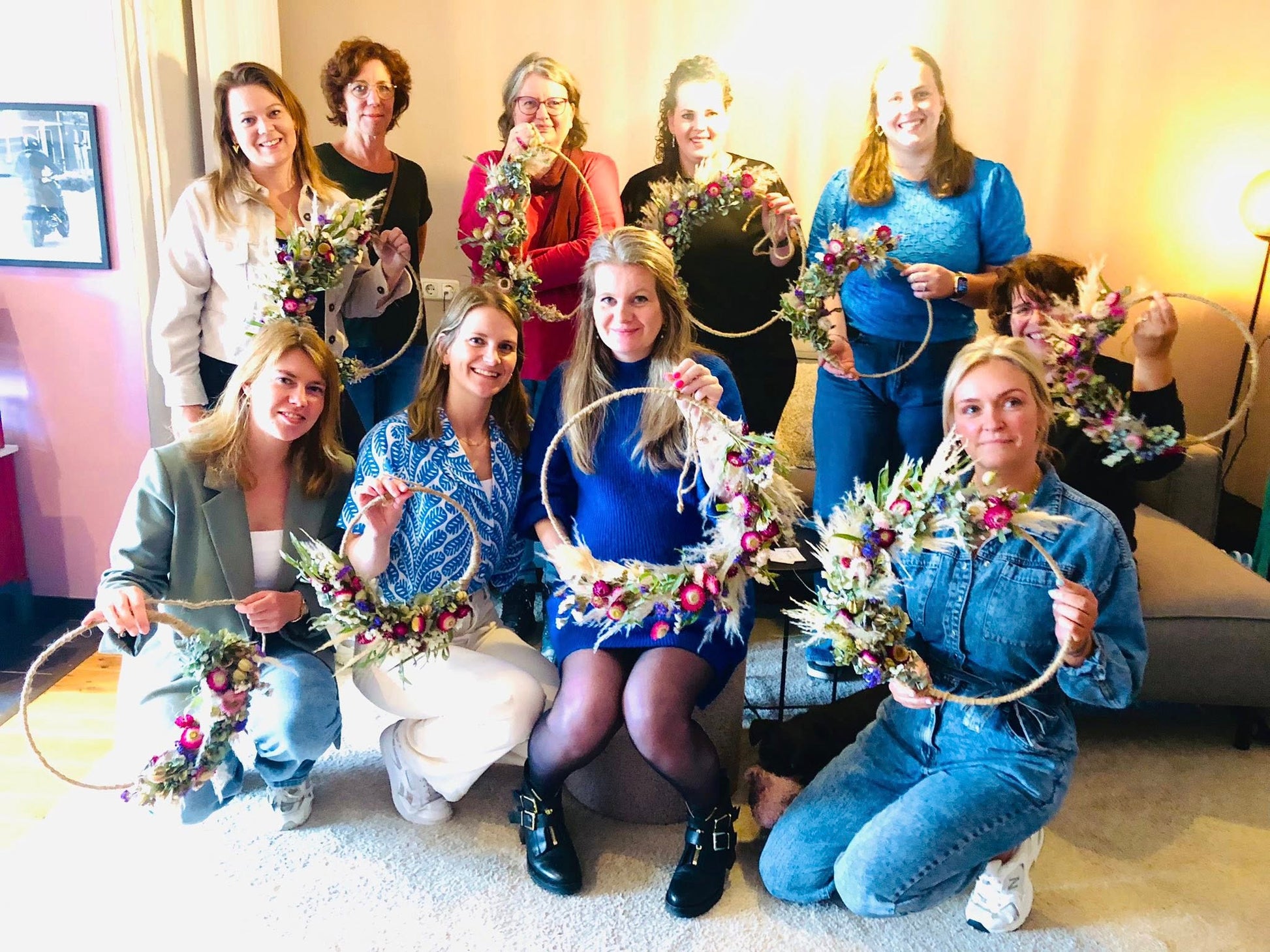 babyshower workshop| babyshower inspo|magical flower| babyshower uitje| vrijgezellenfeest|vriendinnen workshop