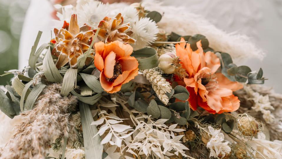 Bruidsboeket| bloemen bruiloft|Magical flower|bruidsbloemen belgie| bruidsboeket van droogbloemen