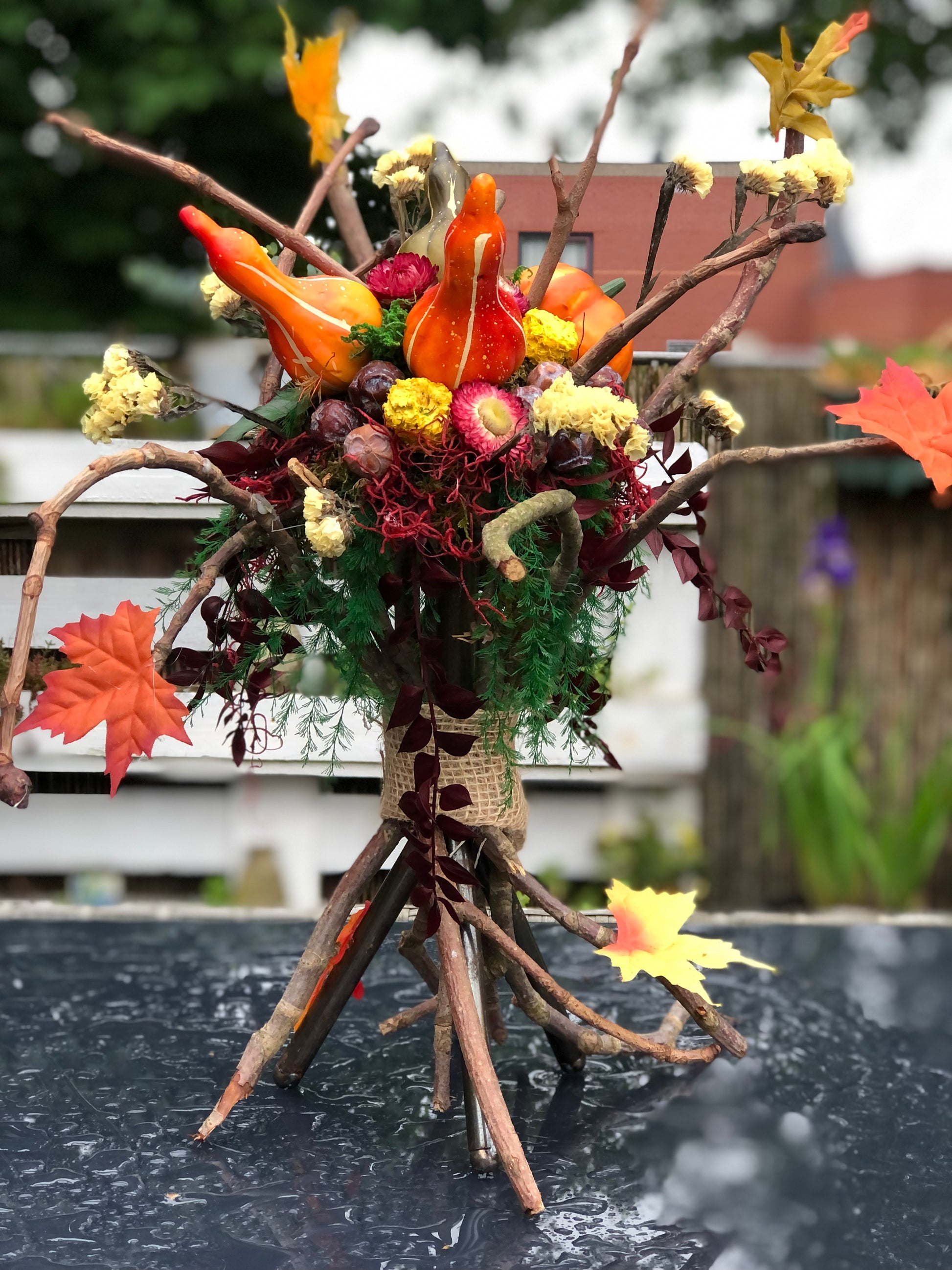 bloemschik pakket bestellen| diy bloemschikpakket| diy pakketten voor thuis| workshop thuis pakket| bloemschik workshop| diy pakket bloemschikken| herfststuk |Magical Flower