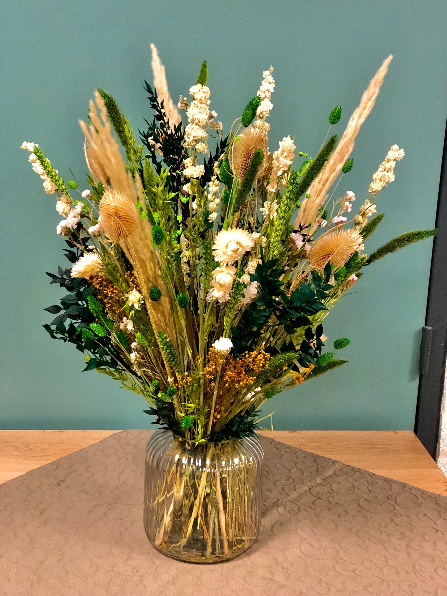 Diy droogboeket| veldboeket leren maken workshop| boeket diy| bloemschiknpakket| magical flower