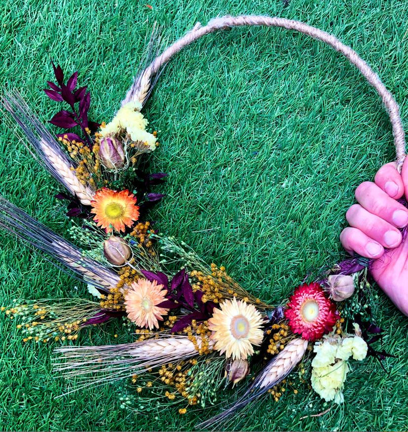 Droogbloemen krans pakket | DIY