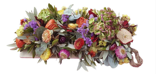 herfststuk maken thuis|bloemschik pakket| workshop herfst| creatief|magical flower bloemschikken