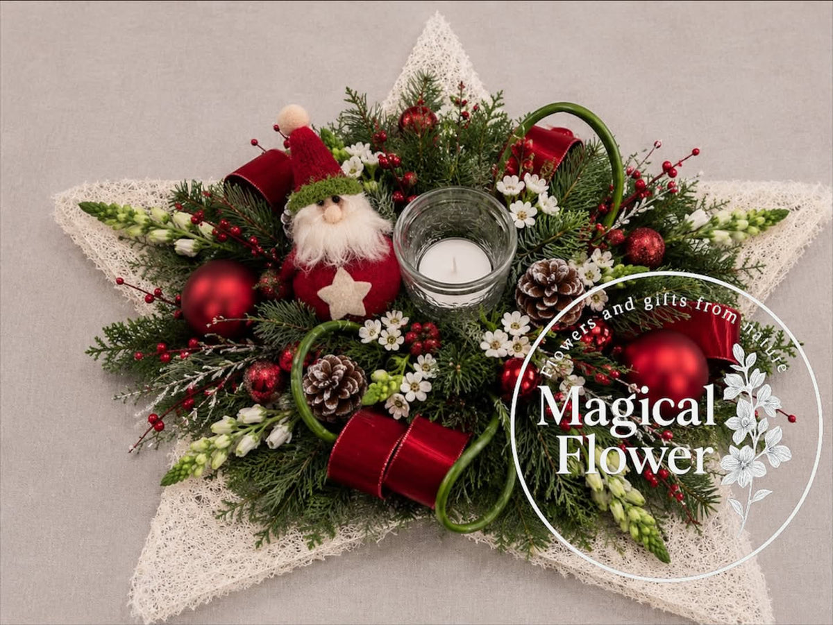 Kerstworkshop Pelt| bloemschikken kerst belgie| kerstworkshop brabant|leuk uitje kerst|magical flower|UItje brabant kerst|vriendinnenuitje| winteruitje