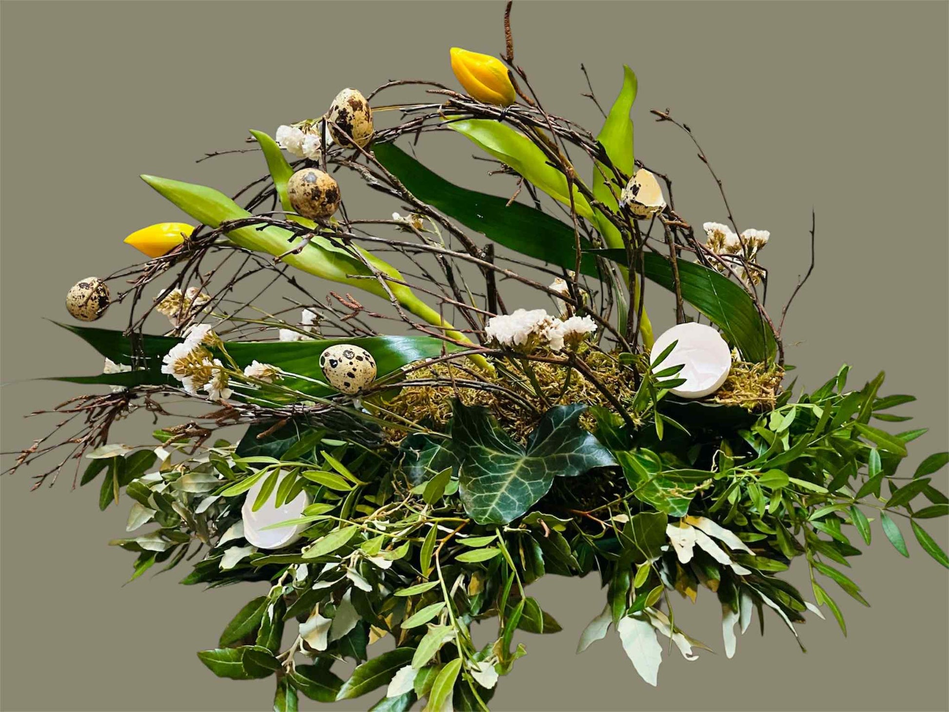 Paasworkshop| bloemschikken voorjaar| workshop| magical flower| Bloemschikpakket| workshops bloemschikken Pasen| paasei 