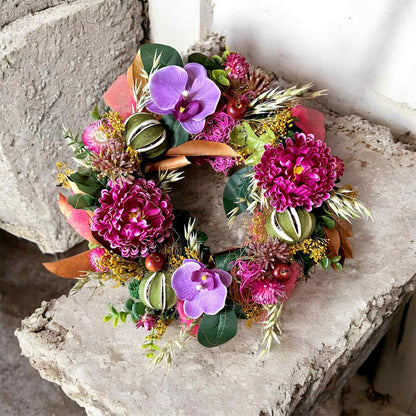 diy krans| krans maken pakket| deurkrans maken | diy krans maken| krans maken| magical flower  bloemschik pakket krans maken