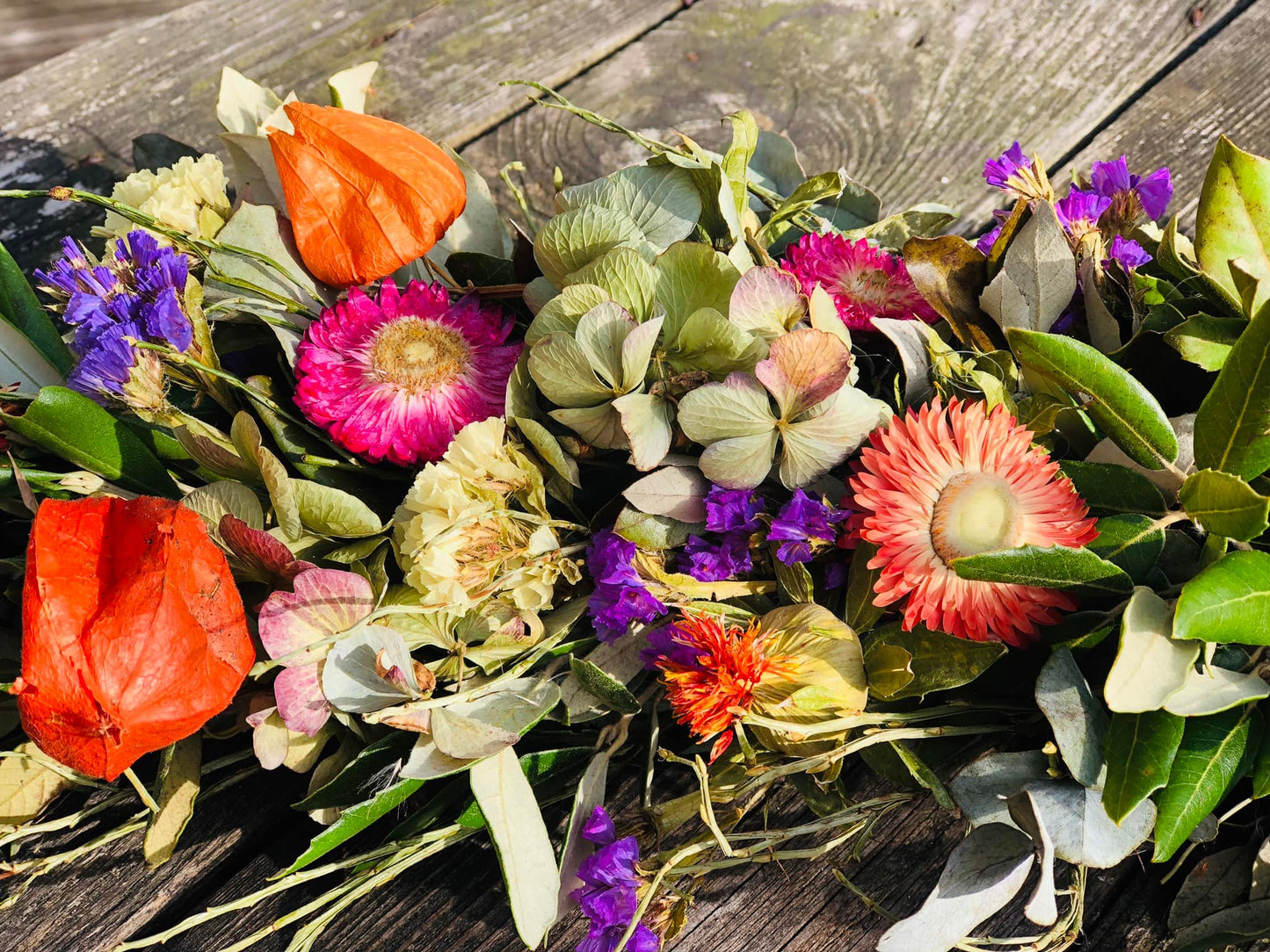 Bloemschik Pakket Kleurrijke Herfst Toef