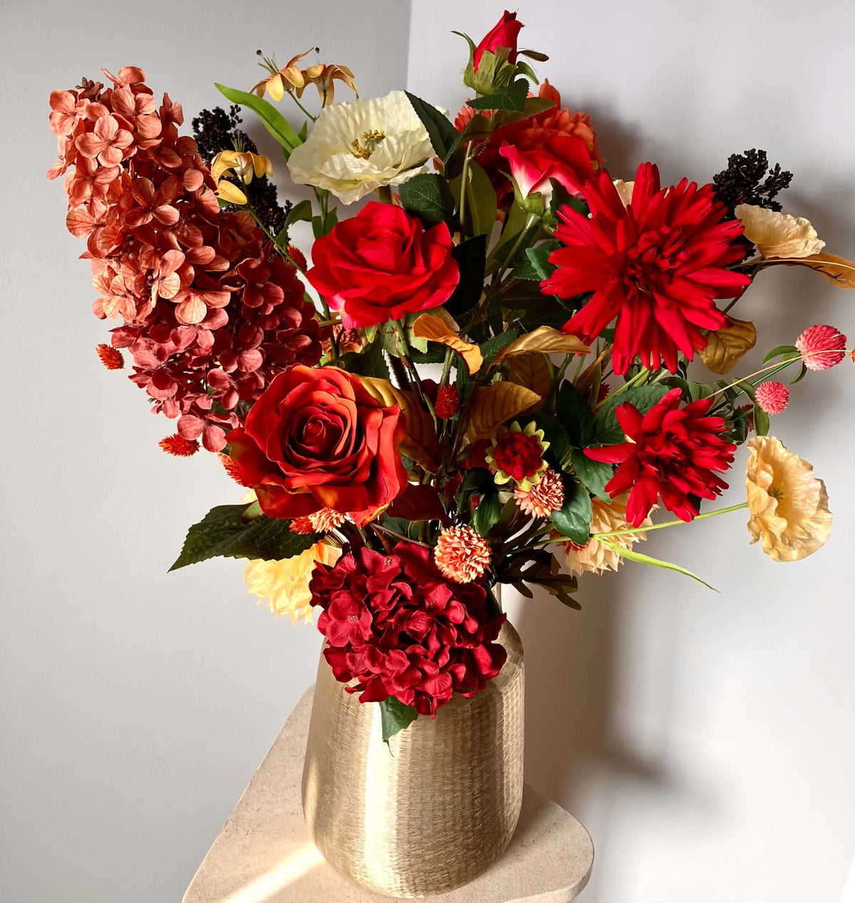 Zijden Bloemen Boeket | Herfstvibes